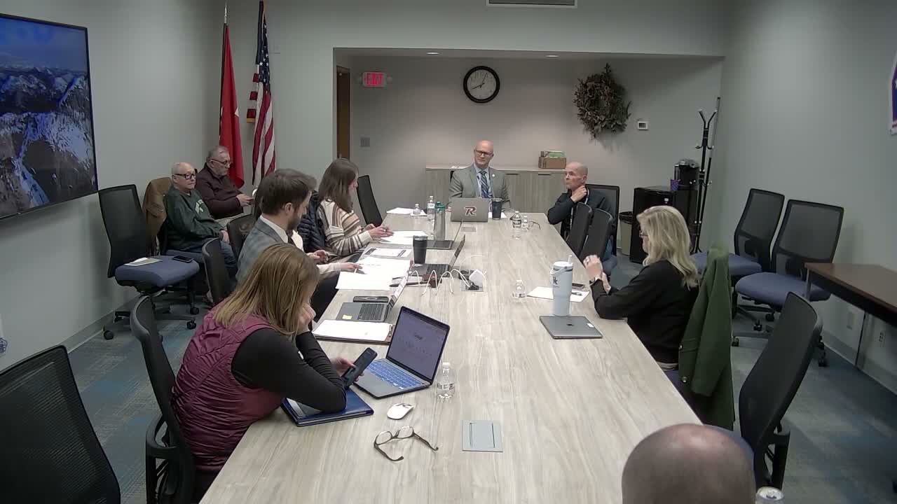 Board votes to enter executive session to discuss employment of a public employee