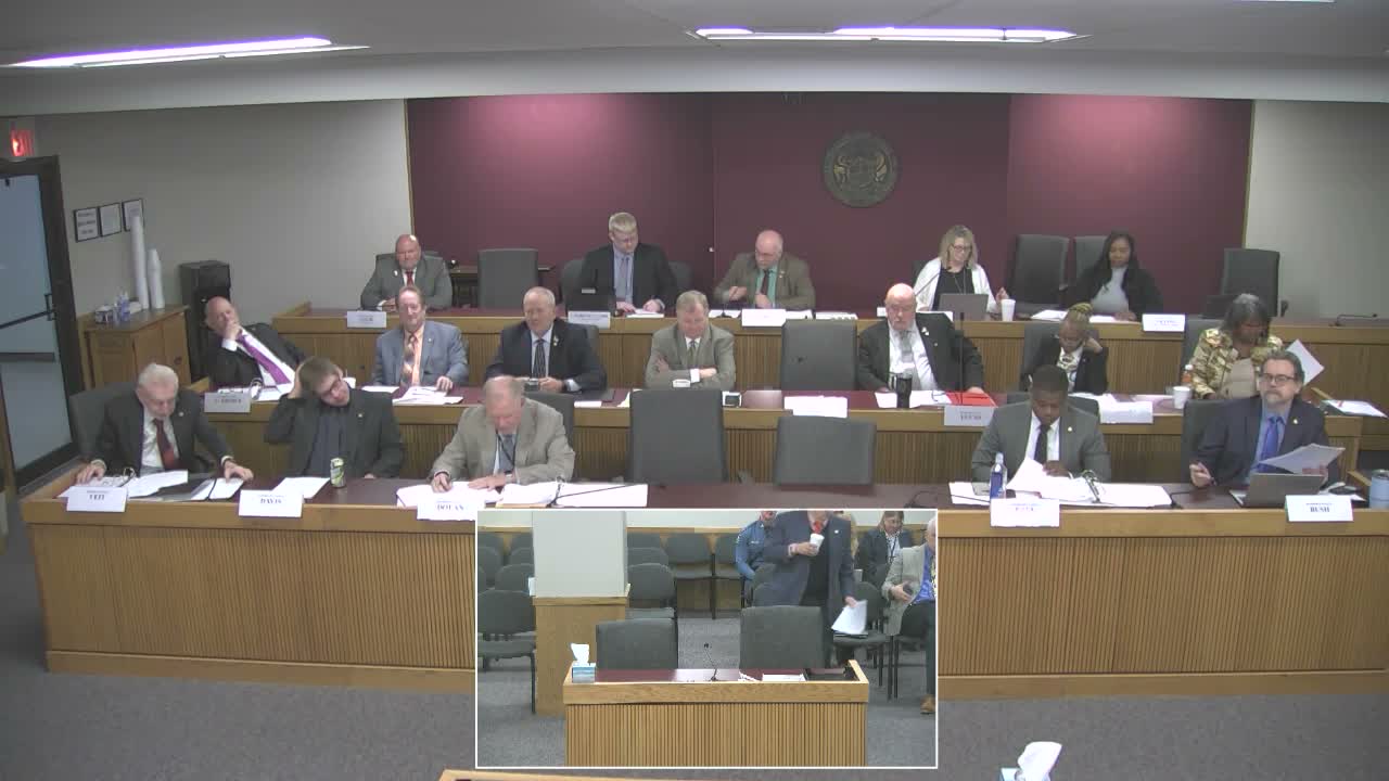 House committee adopts substitute, advances three bills after executive session