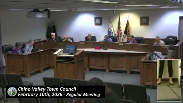 Chino Valley council delays permanent base adjustment, approves BUILD grant application and requires interviews for P&Z applicants