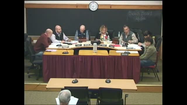 Charlton Select Board debates draft policy on cooperation with federal agencies; legal review requested