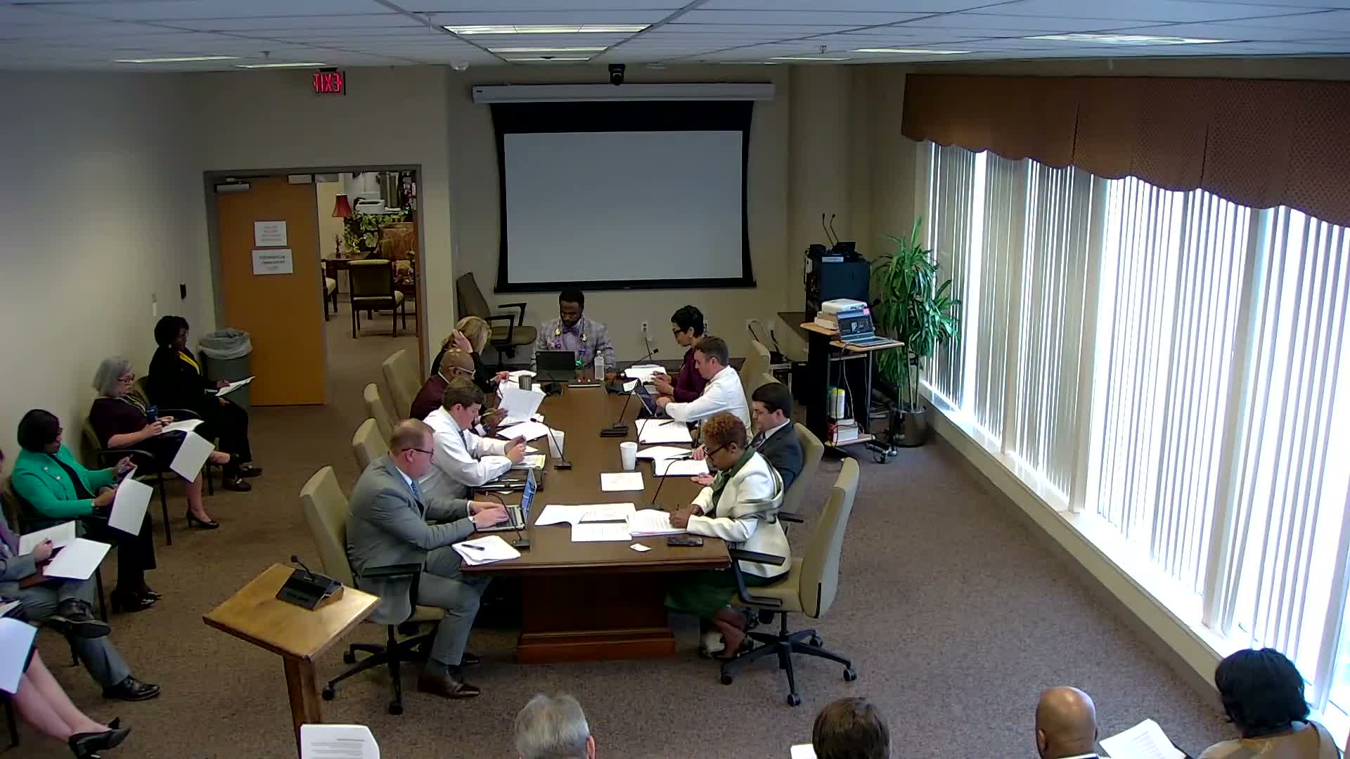 Council reviews OVG Parking contract for Claiborne Street garage; questions about Corps revenue and rates