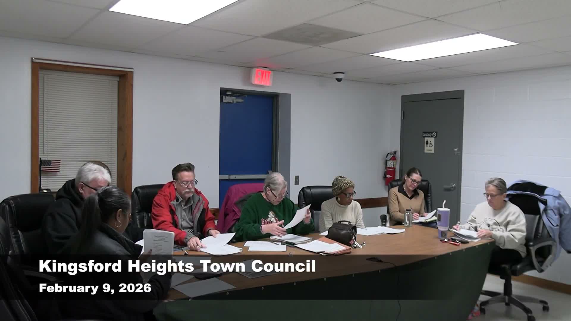 Kingsford Heights council assigns council liaison to review time cards after payroll dispute