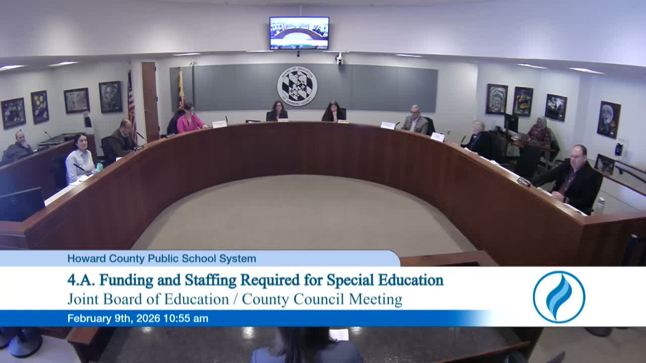 HCPSS officials say contract staff are necessary stop-gaps for special education as district works to rebuild positions