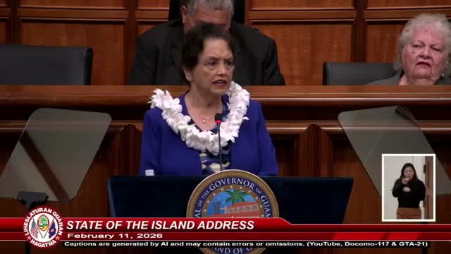 Governor Lou Leon Guerrero urges keeping business tax at 4.5% as budget safeguards services