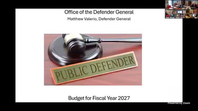 Defender General warns of lawyer shortages, caseload growth and modest funding gap