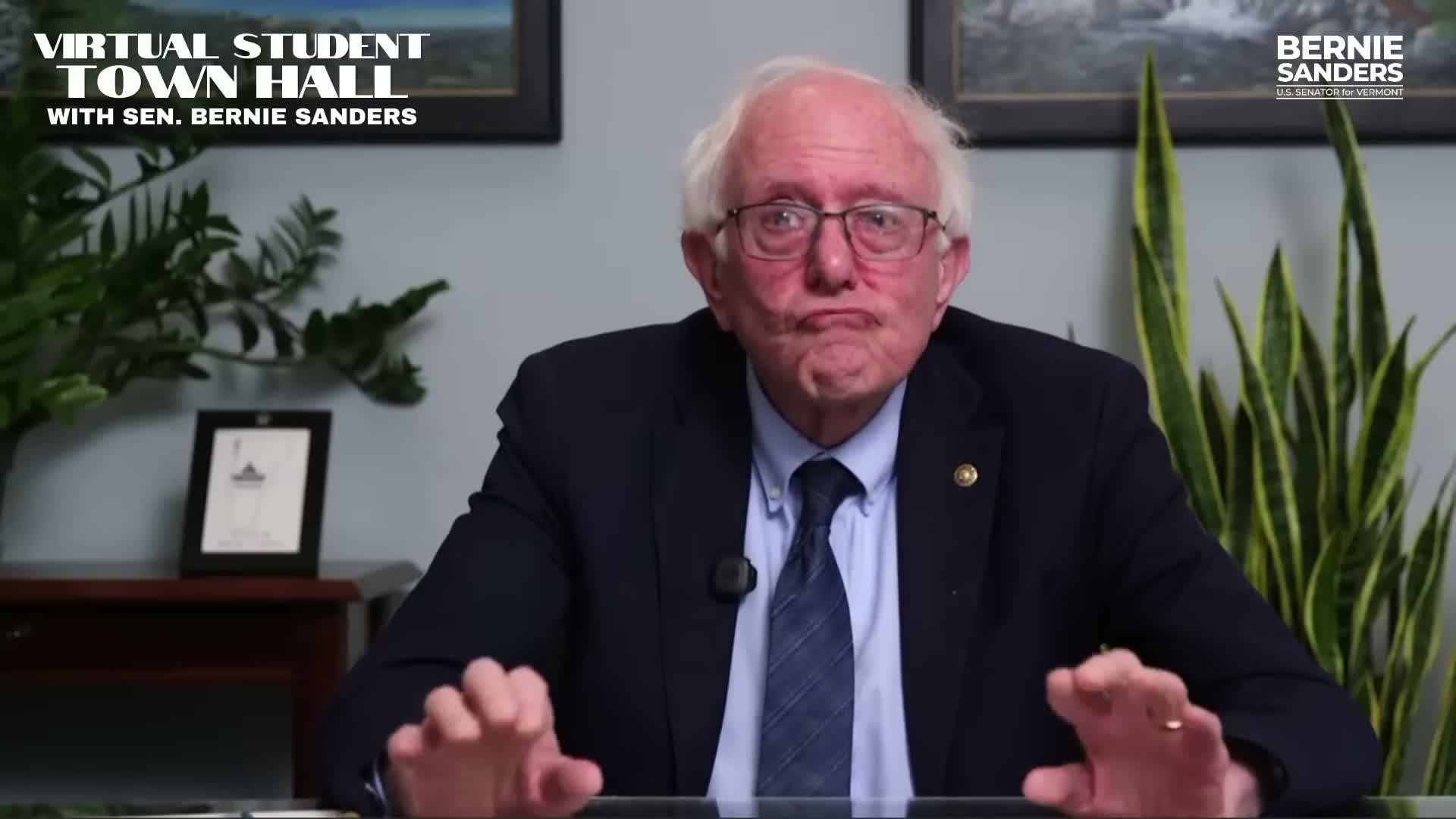 Students ask about federal review of trans-athlete policy; Sanders warns of federal overreach