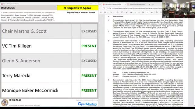 Wayne County medical examiner reports caseload and turnaround times for Oct'Dec 2025