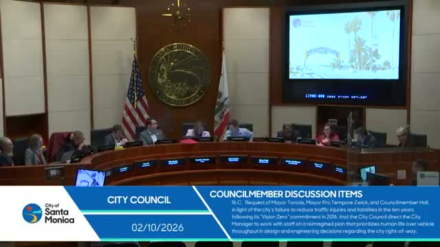 Council re‑commits to Vision Zero and orders stronger follow‑up on greenways and pedestrian safety