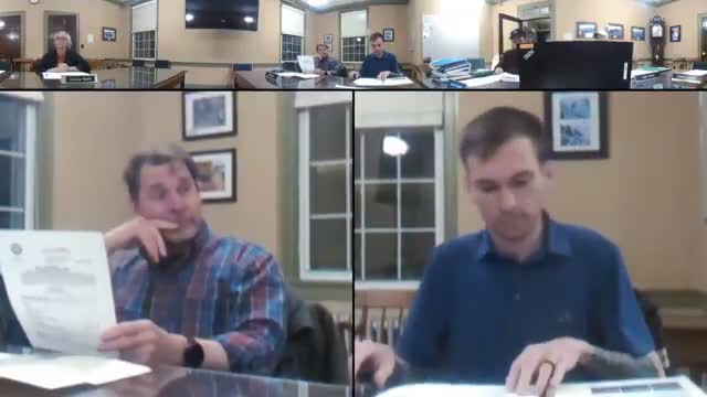 Conservation agent reports fire damage, expedited grant timeline and records digitization plans