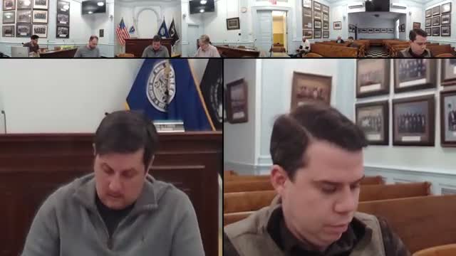 Finance committee recommends several routine measures to full council, including contracts and appropriations