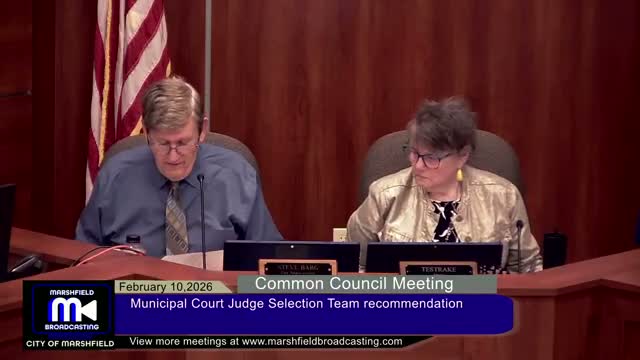 Marshfield council appoints Krista James as temporary municipal court judge