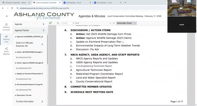 Farmland preservation plan update opens for public comment; committee flags solar siting questions