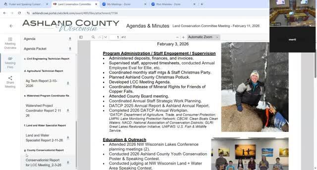 County conservationist: $368,000 in reimbursements and a one-time state staffing boost