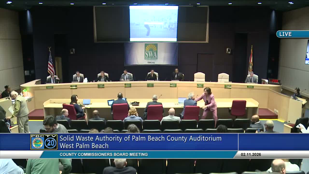 Palm Beach County BCC approves three‑year sponsorship agreement with PGA Tour for Cognizant Classic