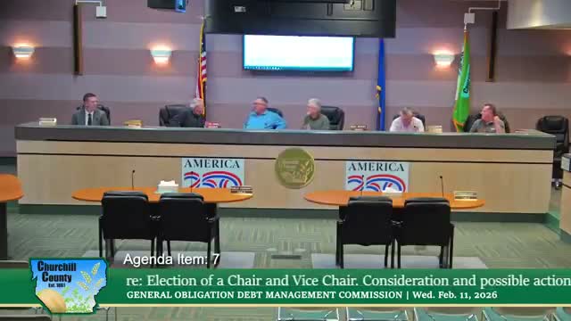 Churchill County members approve agenda and minutes, elect officers during brief meeting