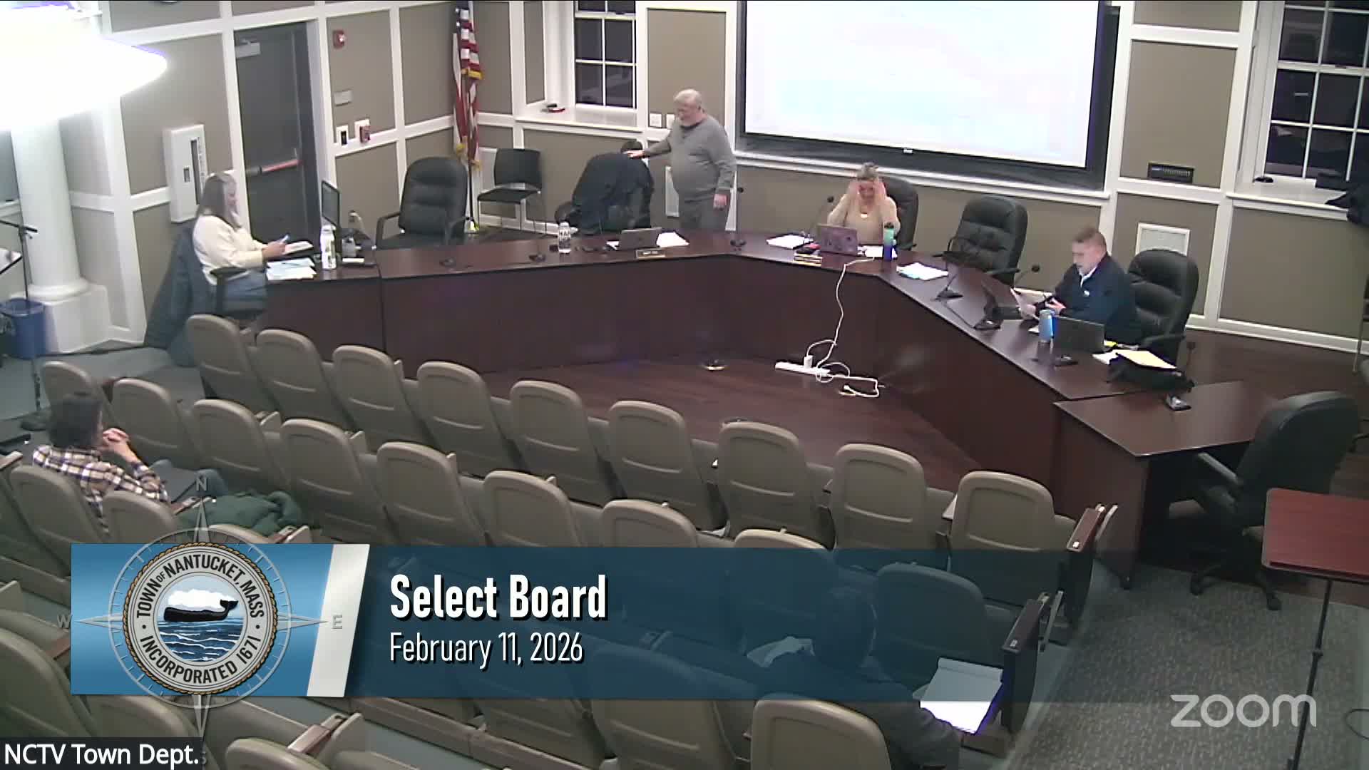 Nantucket select board recognizes retiring call firefighter, certifies town clerk and approves routine items