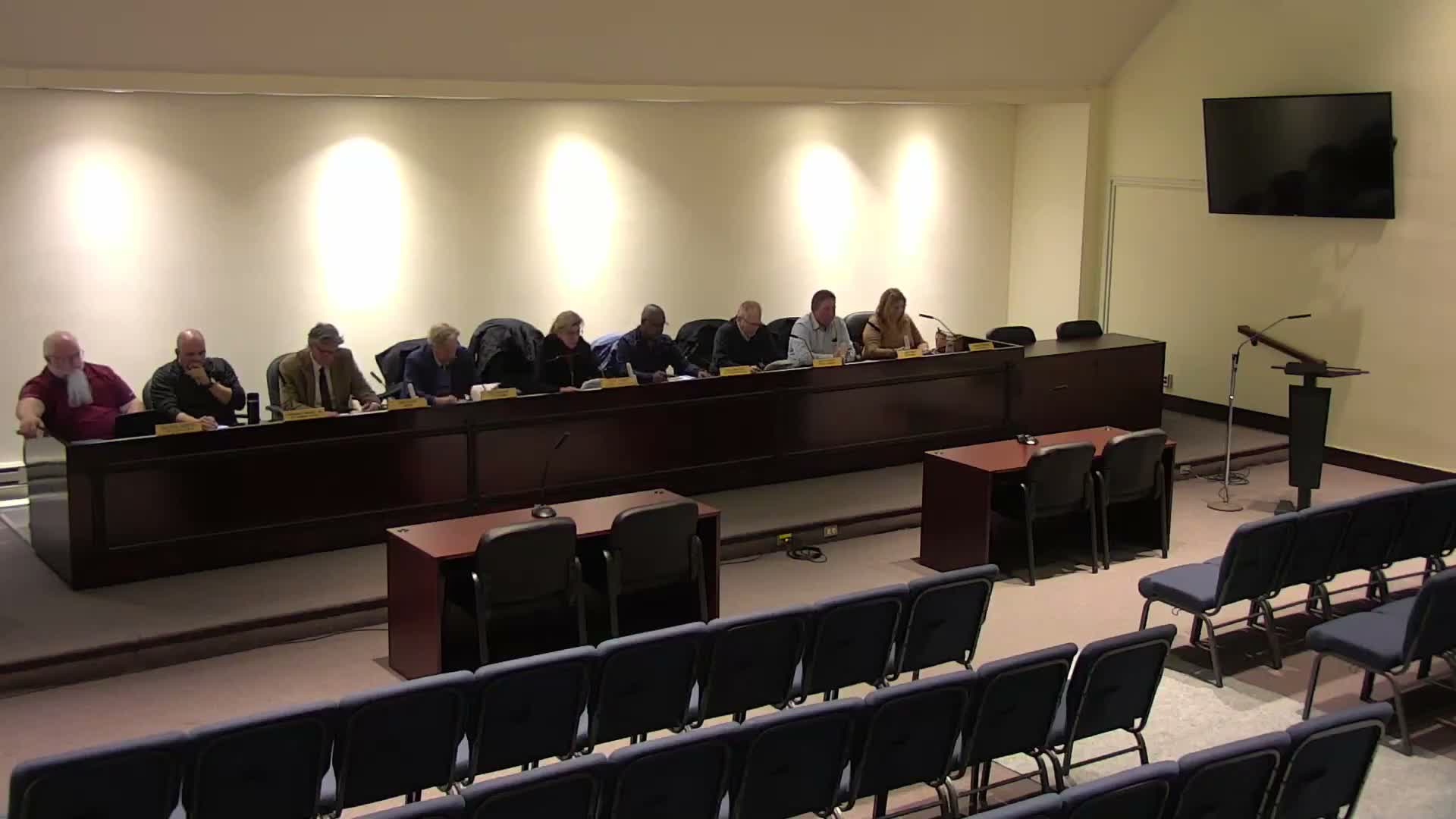 Council introduces ordinance to add handicap parking space at 296 Slocum Place