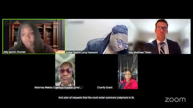 Clayton County calendar: several debt-collection summary judgments granted; courts advise pro se defendants on steps