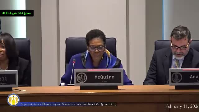 Subcommittee continues House Bill 359 on standards for private schools that accept public funding