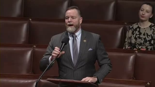 Unidentified speaker urges passage of Save America Act to require voter ID