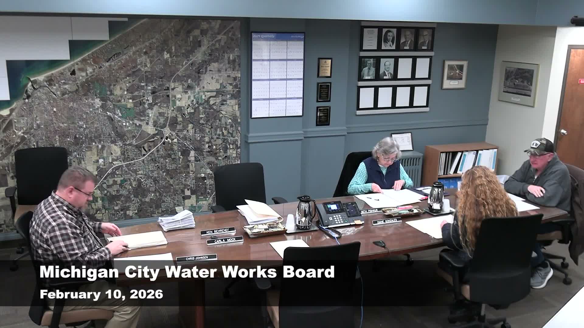 Water Works staff warns of Senate Bill 6; board approves reinvestment of $600,000 in CDs at Horizon Bank