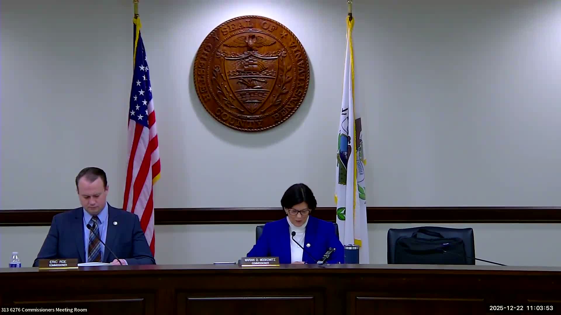 Chester County re-adopts $778.6 million 2026 budget and formalizes 5.16 mill property tax rate