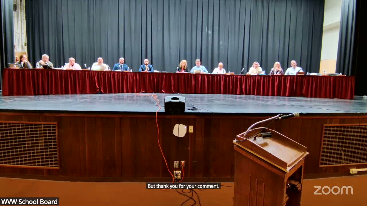 Public criticizes handling of alleged social-media post; board cites state police investigation