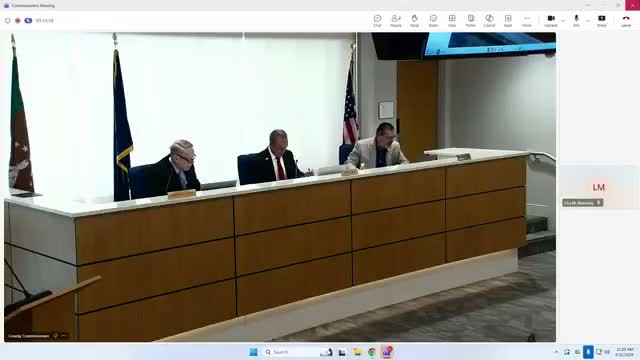 Commissioners recognize Carrie Gray as employee of the month