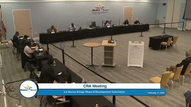 Resident challenges CRA attorney: didn’t disclose evaluation-criteria weights before solicitation, citing Section 163.38