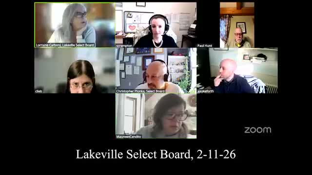 Lakeville Select Board enters executive session to discuss collective bargaining and Lakeville Country Club negotiations