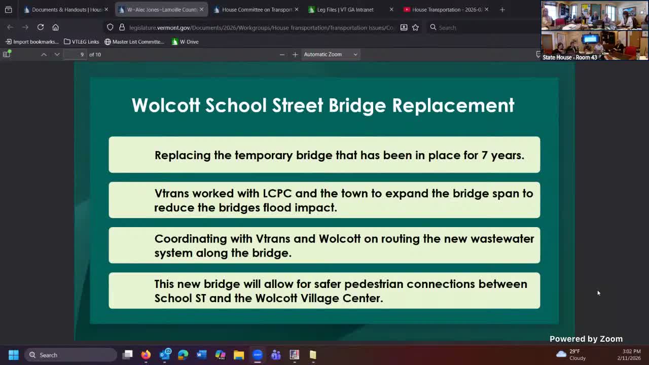 Wilkett School Street bridge replacement tied to wastewater and flood mitigation