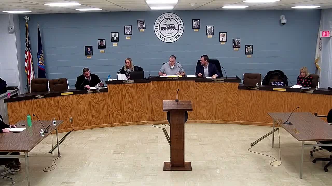 Depew zoning board approves 5-foot setback variance for resident’s garage