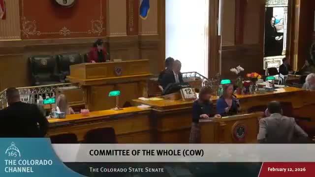 Colorado Senate limits discharges of preproduction plastic materials after debate over penalties and scope