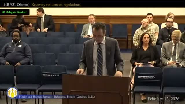 House substitute advances rules for recovery residences; sponsors to weigh medical‑marijuana exemption