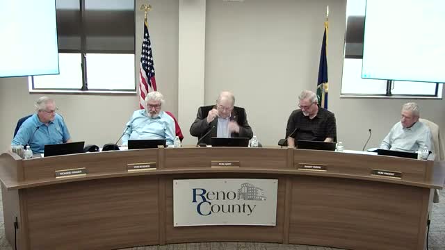 Reno County commission enters executive session on county counselor personnel and returns with no action