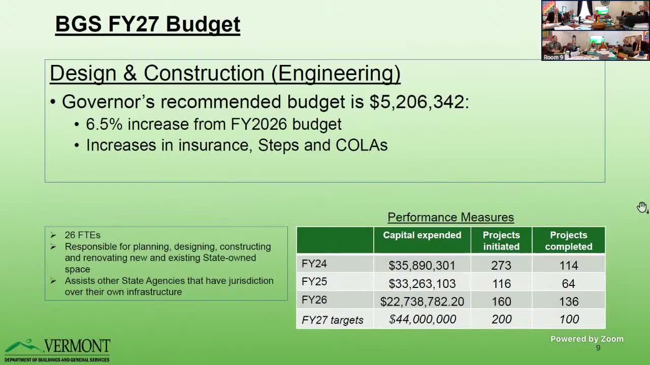 BGS outlines priorities: Newport courthouse, youth facility RFP and women's prison planning