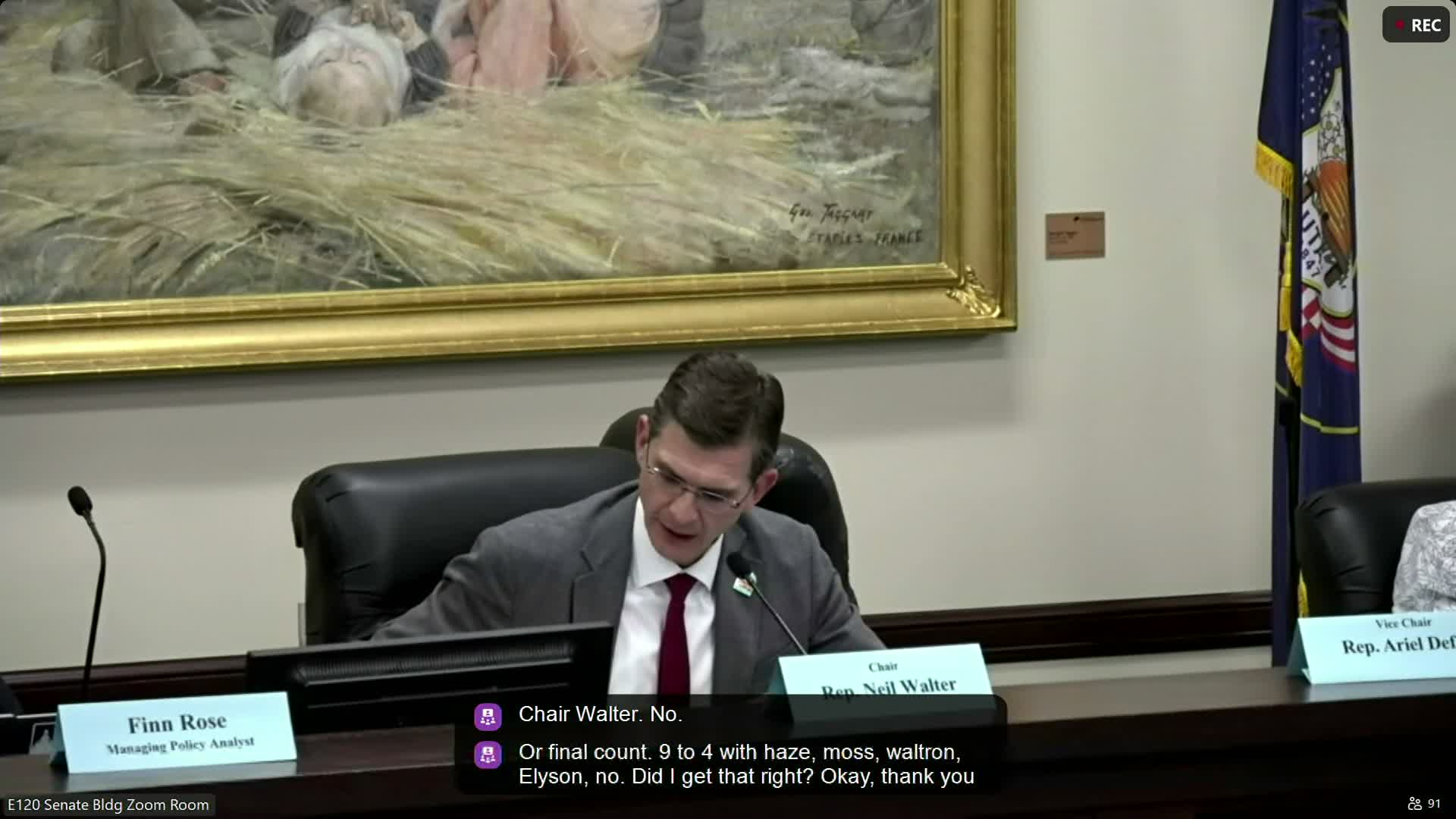 Committee advances bill asking higher‑ed boards to add founding documents to required writing courses