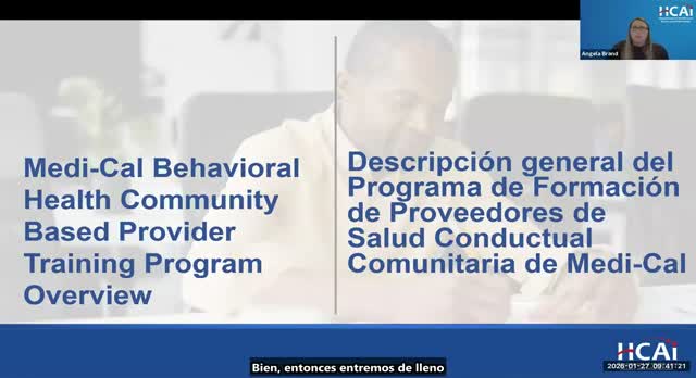 HCAI outlines Medi‑Cal Behavioral Health training scholarship, timelines and service obligations