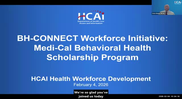 California launches Medi‑Cal Behavioral Health Scholarship Program; applications due March 16