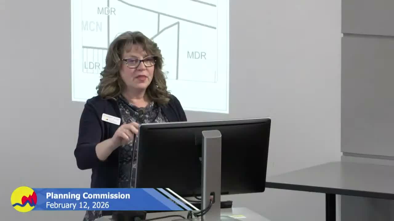 Commission recommends rezoning 3113 Plaza Dr. NE to allow three‑story multifamily housing