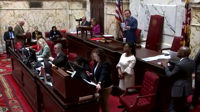 Maryland Senate advances broad package of bills on third reading; transportation bond limit, tax credits and social supports highlighted