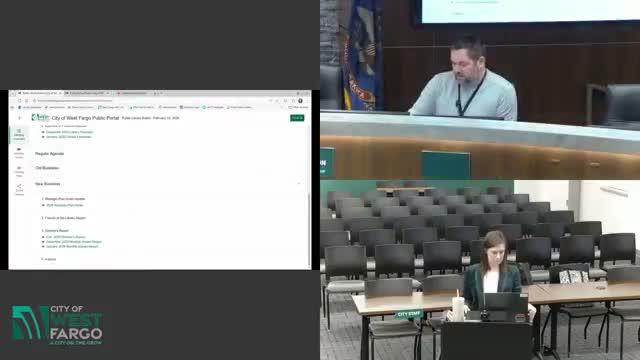 West Fargo library lays out strategic goals, reports circulation gains and staffing hires