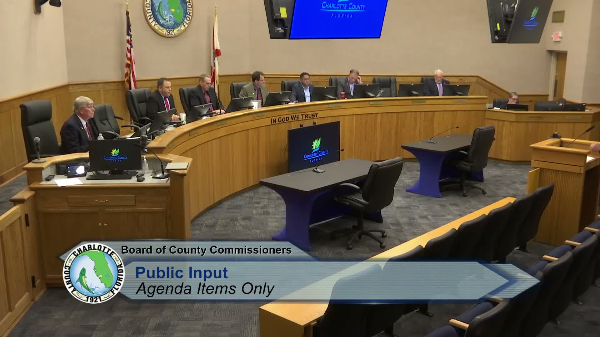 County requests US 17 corridor study after FDOT response letters; public commenter says FDOT did not concur