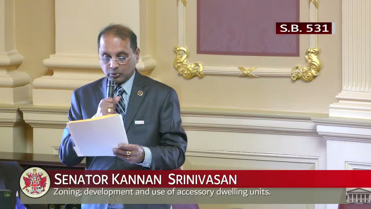 Virginia Senate advances and passes broad package of bills on energy, public safety, housing and criminal‑procedure protections