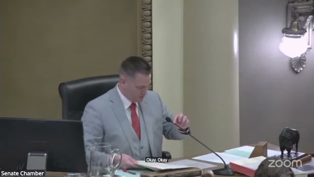 Wyoming Senate advances bundle of bills in brief session; key vote results listed