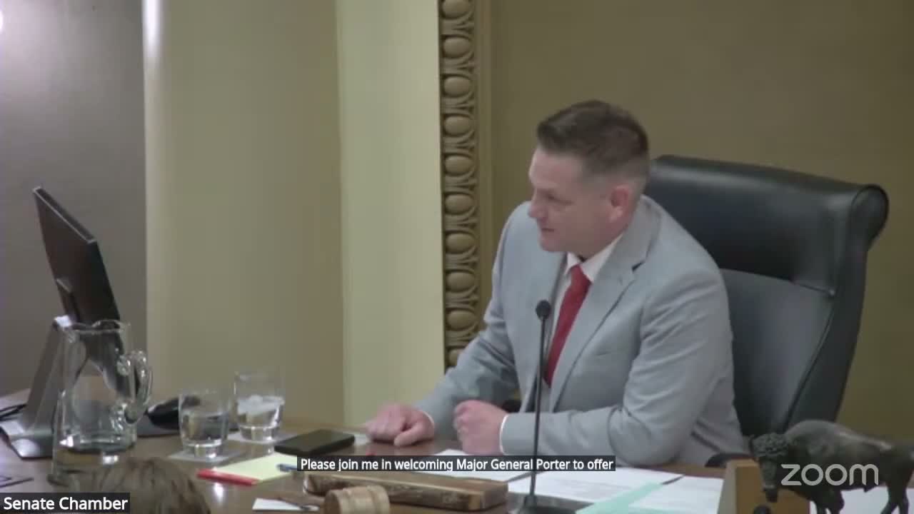 Wyoming Senate pauses to honor National Guard; adjutant general recounts medevac and rescue missions