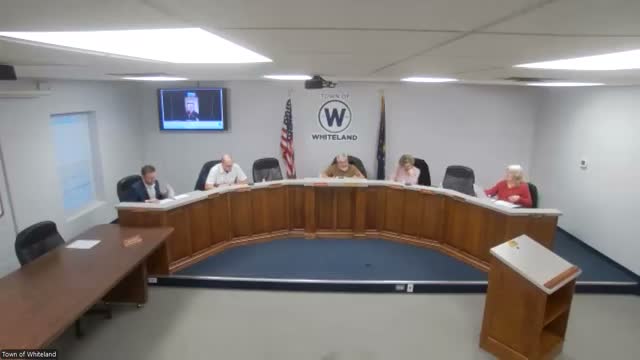 Whiteland redevelopment commission accepts vouchers and financial report; minutes accepted with chair abstention