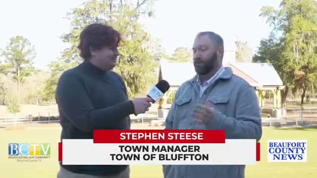 Bluffton’s New Riverside Barn books quickly; town plans frisbee golf, pavilion and new park