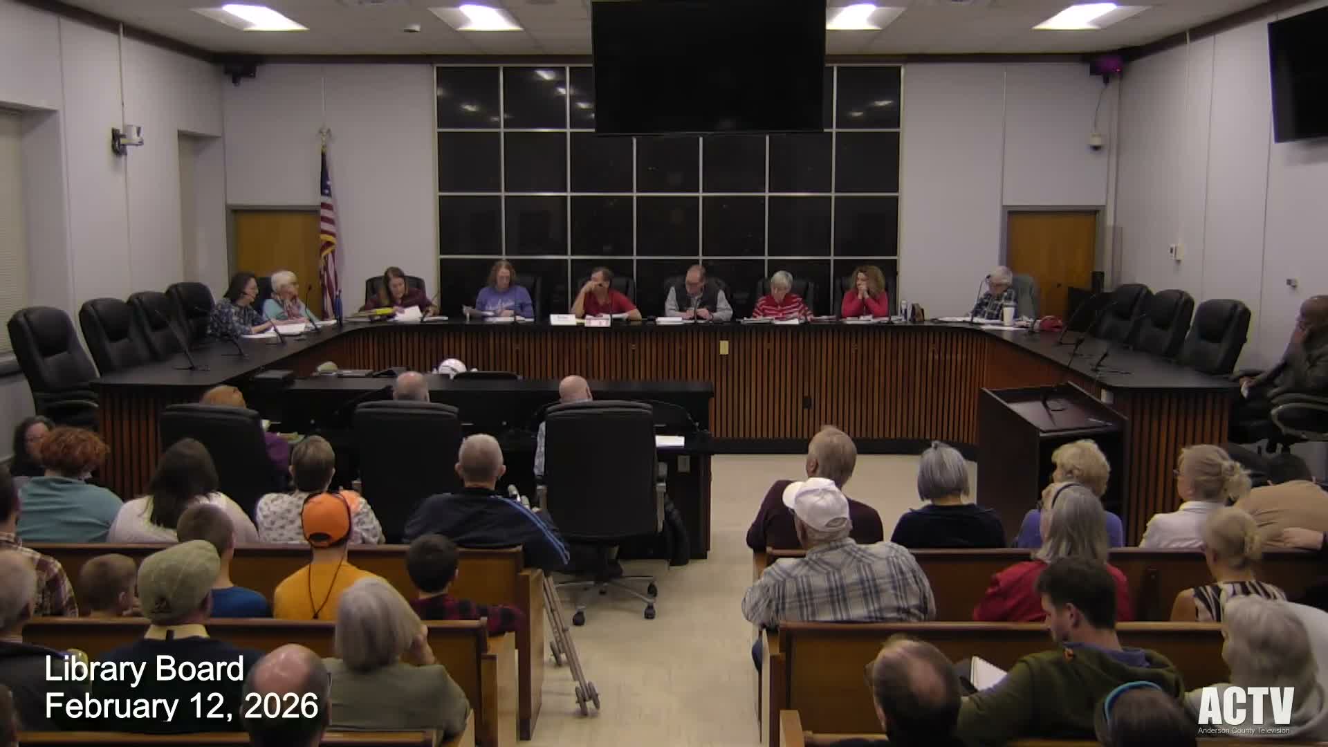 Anderson County library board approves $5,570 budget amendment for Clinton and asks law director to draft city memorandums