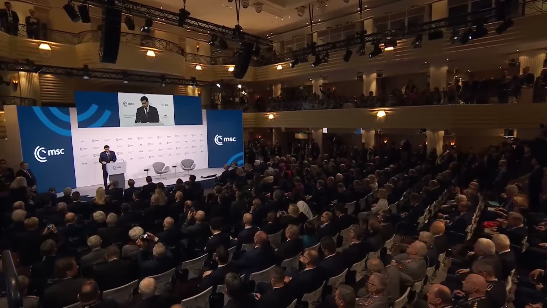 U.S. Secretary of State urges renewed transatlantic alliance, warns of deindustrialization and migration pressures